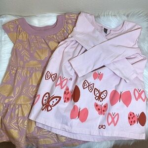 Set Tea Collection Pink Cotton Dresses